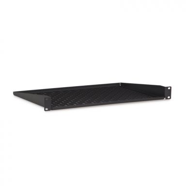 1U 12 inch Vented Component Shelf