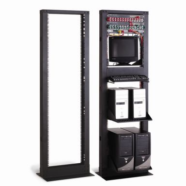 41U 2-Post Cable Cove Rack