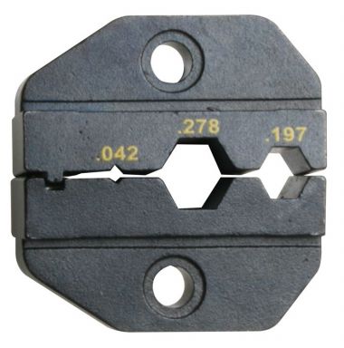 Lunar Series Dies Set HDTV BNC/TNC 3 Pc Coax  Hex sizes .197/.278 SQ .042