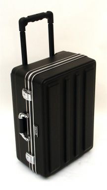 201407H HEAVY-DUTY POLYETHYLENE CASE WITH WHEELS AND TELESCOPING HANDLE