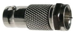 BNC Jack to F Plug