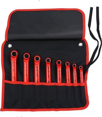 Insulated Inch Deep Offset Wrench 8Pc