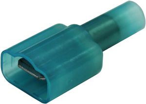 16-14 AWG .250 Nylon Male Single Bump Quick Connectors