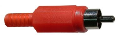 RCA Plug, Red with S/R