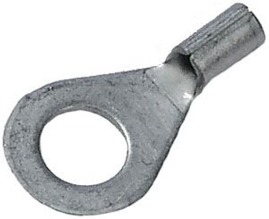 16-14 AWG 5/16" Non-Insulated Butted Ring Connectors