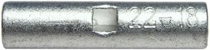 22-18 AWG Non-Insulated Brazed Butt Connectors