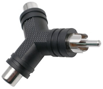 Audio Adapter RCA 'Y' adapter.