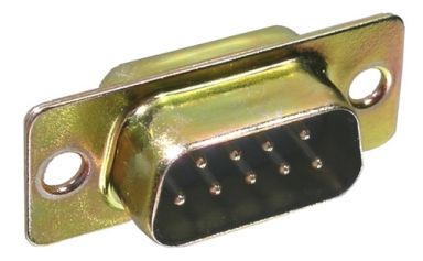 Male Solder D-Sub Connectors 9-Position