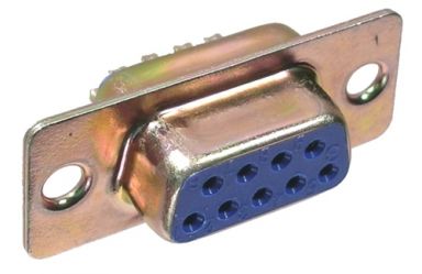 Female Solder D-Sub Connectors 9-Position