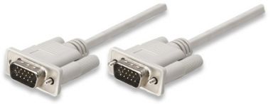 VGA Monitor Cables HD15M to HD15M, 10 ft, (3 m)