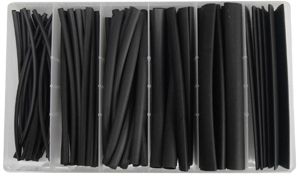 2:1 Black Single Wall Shrink Tube Kit