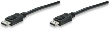 DisplayPort Monitor Cable DisplayPort Male / DisplayPort Male, 1 m (3.3 ft.), Black