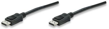 DisplayPort Monitor Cable DisplayPort Male / DisplayPort Male, 2 m (6.6 ft.), Black