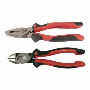 Industrial Soft Grip Pliers 2 for 1 Lineman's + BiCut