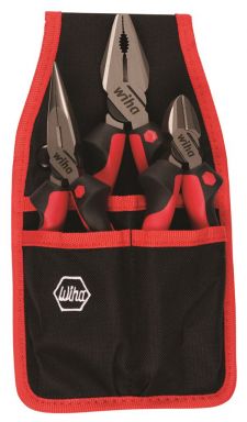 Ergo Soft Grip Ind Pliers/Cutter Set 3Pc