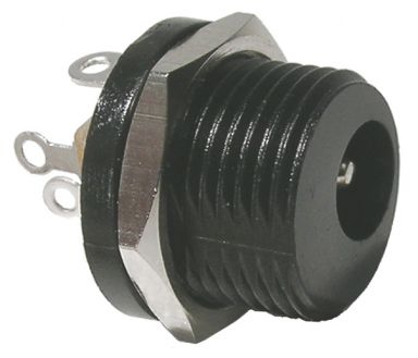 DC Power Jack 2.1mm 2A @ 16VDC Max.