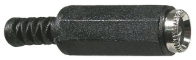 DC Power Jack 2.5mm Rating: 2A @ 16VDC
