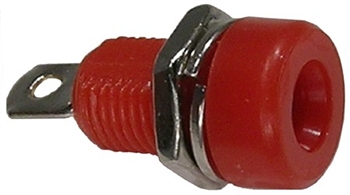 Chassis Banana Jack Red