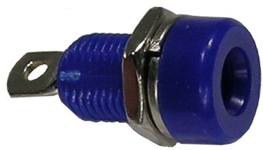 Chassis Banana Jack Blue