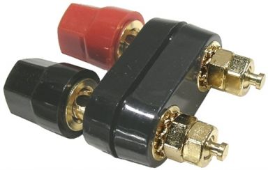 Dual Binding Post Gold plated