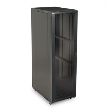 42U-Standard-19-inch-Vented-Rear-Door-Glass-Front-Door