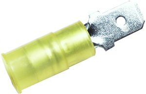 12-10 AWG .250 Nylon Male Quick Connectors