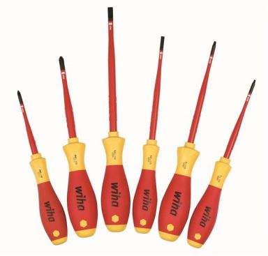 Insulated Slim Slot/Ph/Sq 6Pc Driver Set