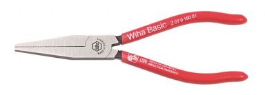 Soft Grip Long Flat Nose Pliers 6.3"