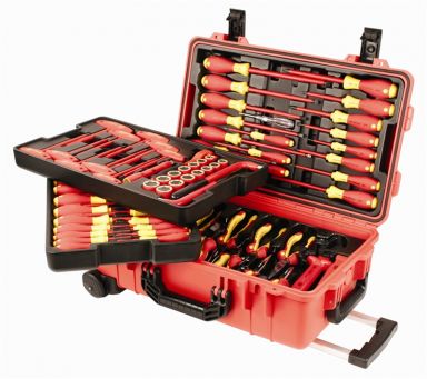 Insulated 80 Pc Set In Rolling Tool Case
