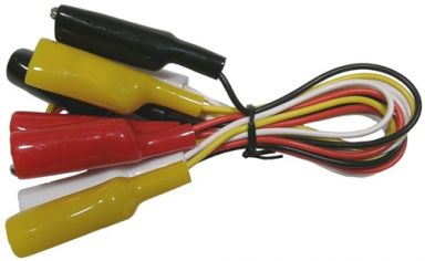 Clip Lead Set (4) 22 AWG