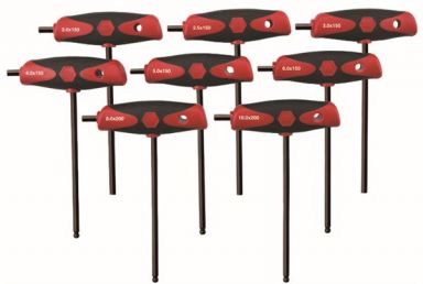 SoftGrip Metric T-Handle Set 8Pc 2-10mm