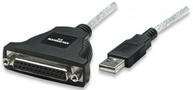 Full Speed USB to Parallel Printer Converter A Male to DB25 female