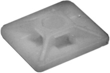 Adhesive Cable Tie Mount 3/4" adhesive cable tie mounts