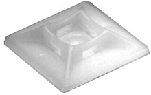 Adhesive Cable Tie Mount 1" adhesive cable tie mounts