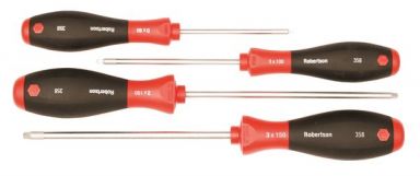 SoftFinish Square Screwdriver 4Pc Set