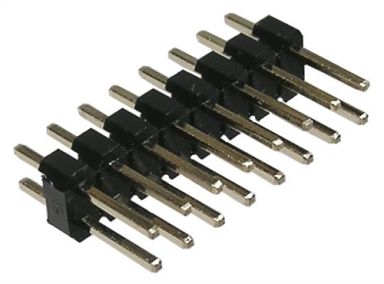 Double Row Header (2 x 40 Position) Gold Plated