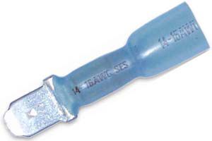 16-14 AWG Male Crimp-Solder-Seal Quick Connectors