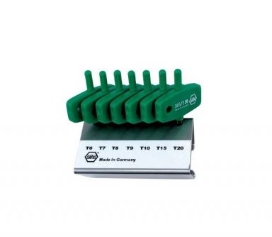 Torx WingHandle 7Pc Set in Stand T6-T20