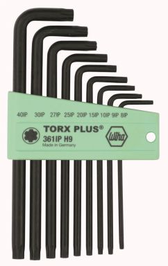 TorxPlus L-Key Long Arm 9 Pc Set IP8-40