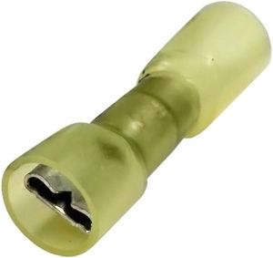 12-10 AWG Fully Insulated Crimp-Solder-Seal Quick Connector