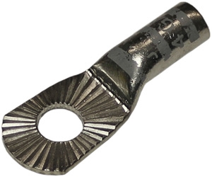 4 AWG 3/8" Single Barrel Stackable Lug