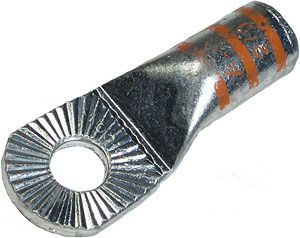 2/0 AWG 3/8" Single Barrel Stackable Lug