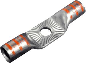 2/0 AWG 3/8" Double Barrel Stackable Lug