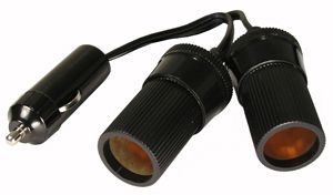 12V Twin Plug Adapter