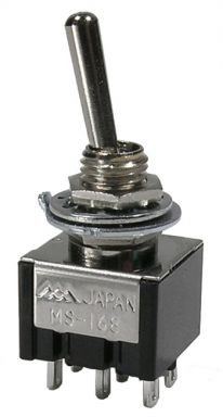 High Current Toggle Switch DPDT On-On 10A @ 125VAC