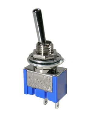 Standard Sub-Miniature Switch SPST On-Off 6A @ 125VAC