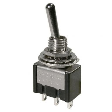 Economy Sub-Miniature Toggle Switch SPDT On-Off-On 5A @ 125VAC