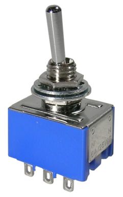 Standard Sub-Miniature Switch 3PDT On-On 6A @ 125VAC
