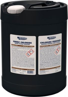 Ferric Chloride (Copper Etchant), 20 litres (5 gallons) liquid