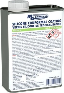 CONFORMAL COATING - SILICONE, WITH UV INDICATOR, 945 ml, Liquid